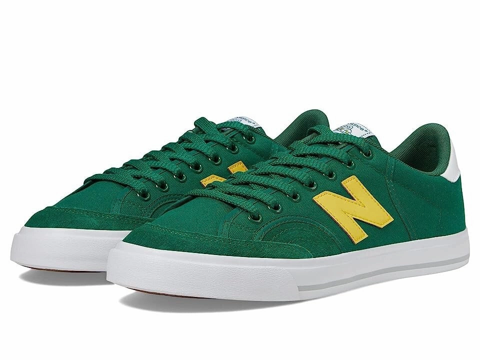 Single - layer New Balance Numeric 212 Pro Court NM212ZTO Mens 8 Green Skateboard Shoes EEE4205