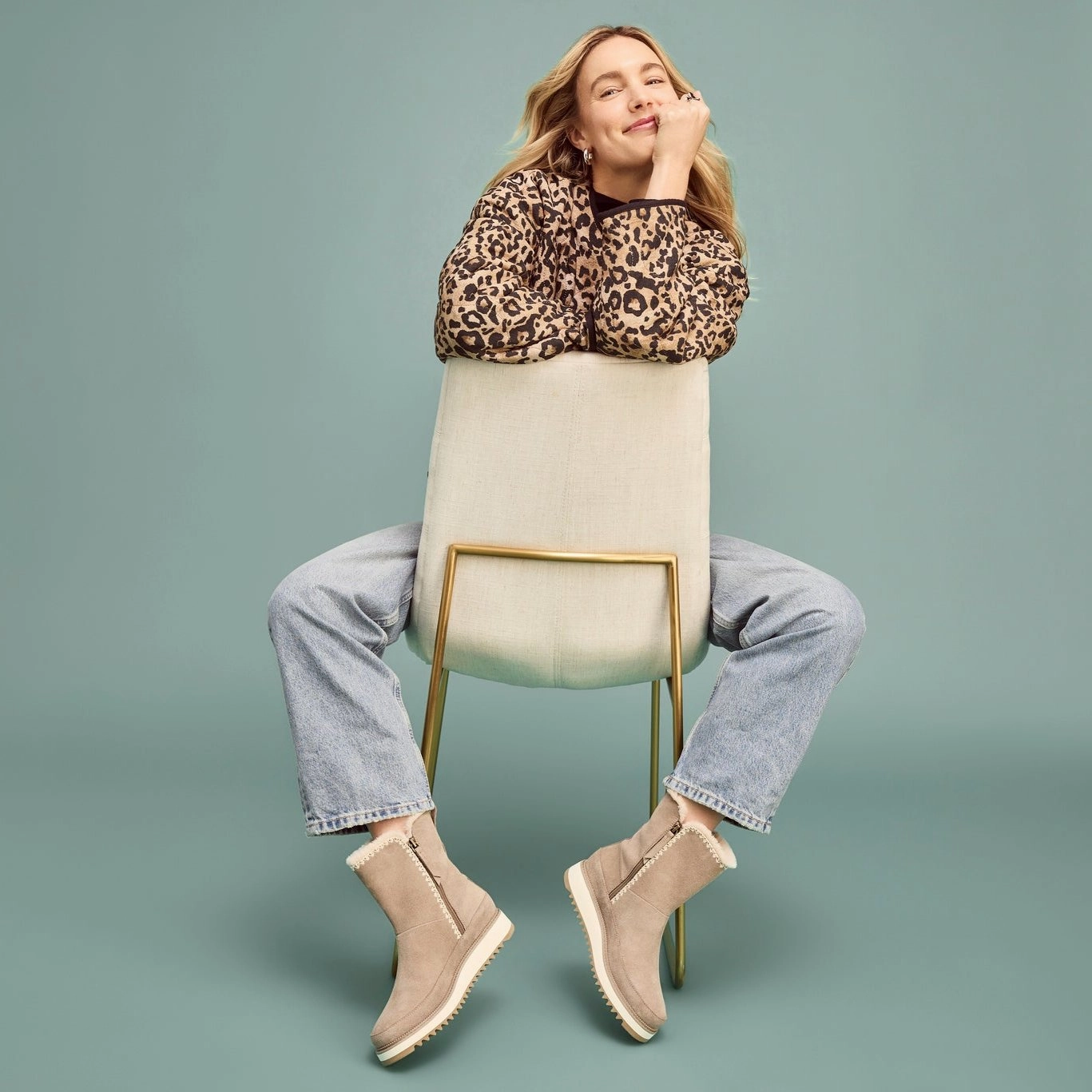 Bergen Natural Water Resistant Suede Boot Stable Support Snow Trekker Seamless Feel