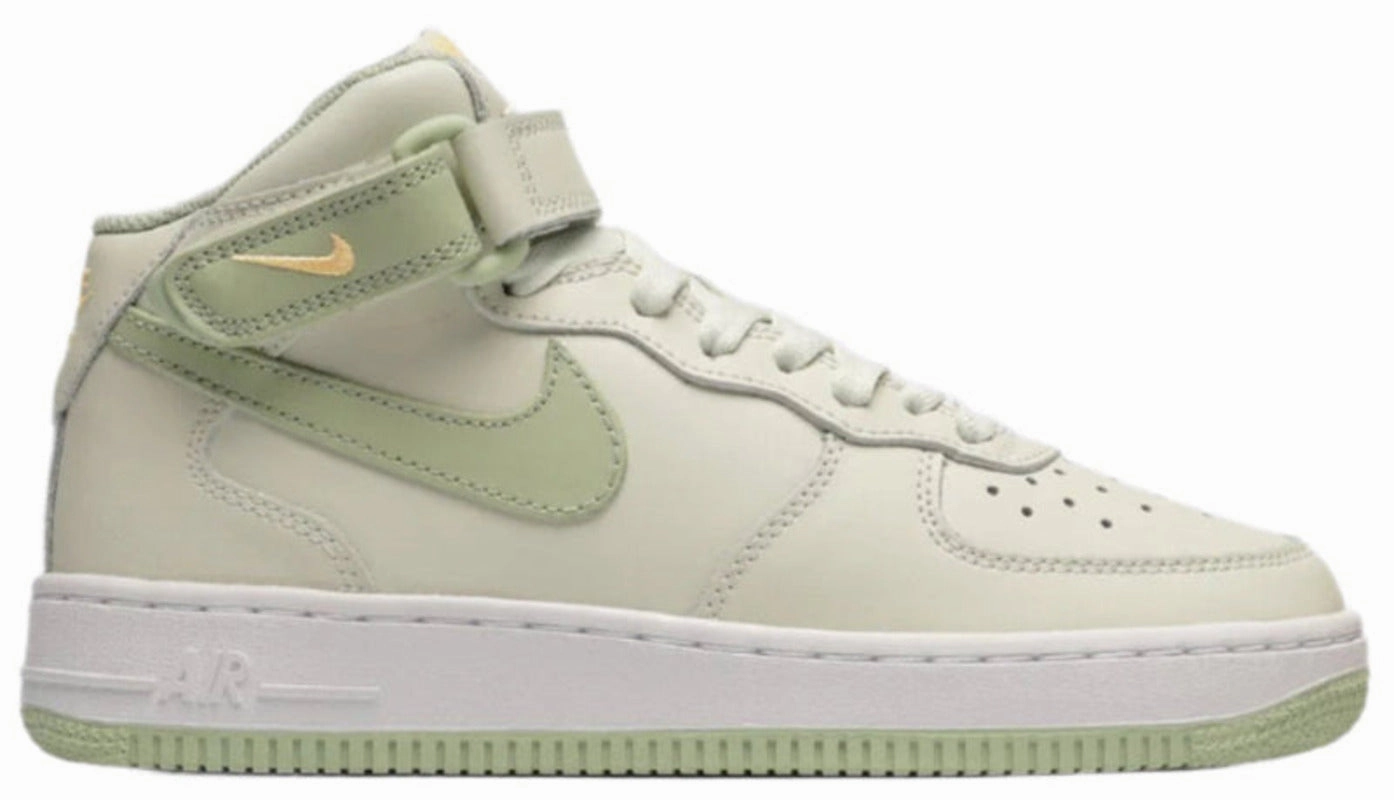 Comfortable Performance Nike Air Force 1 Mid LE Sea Glass Honeydew (GS)