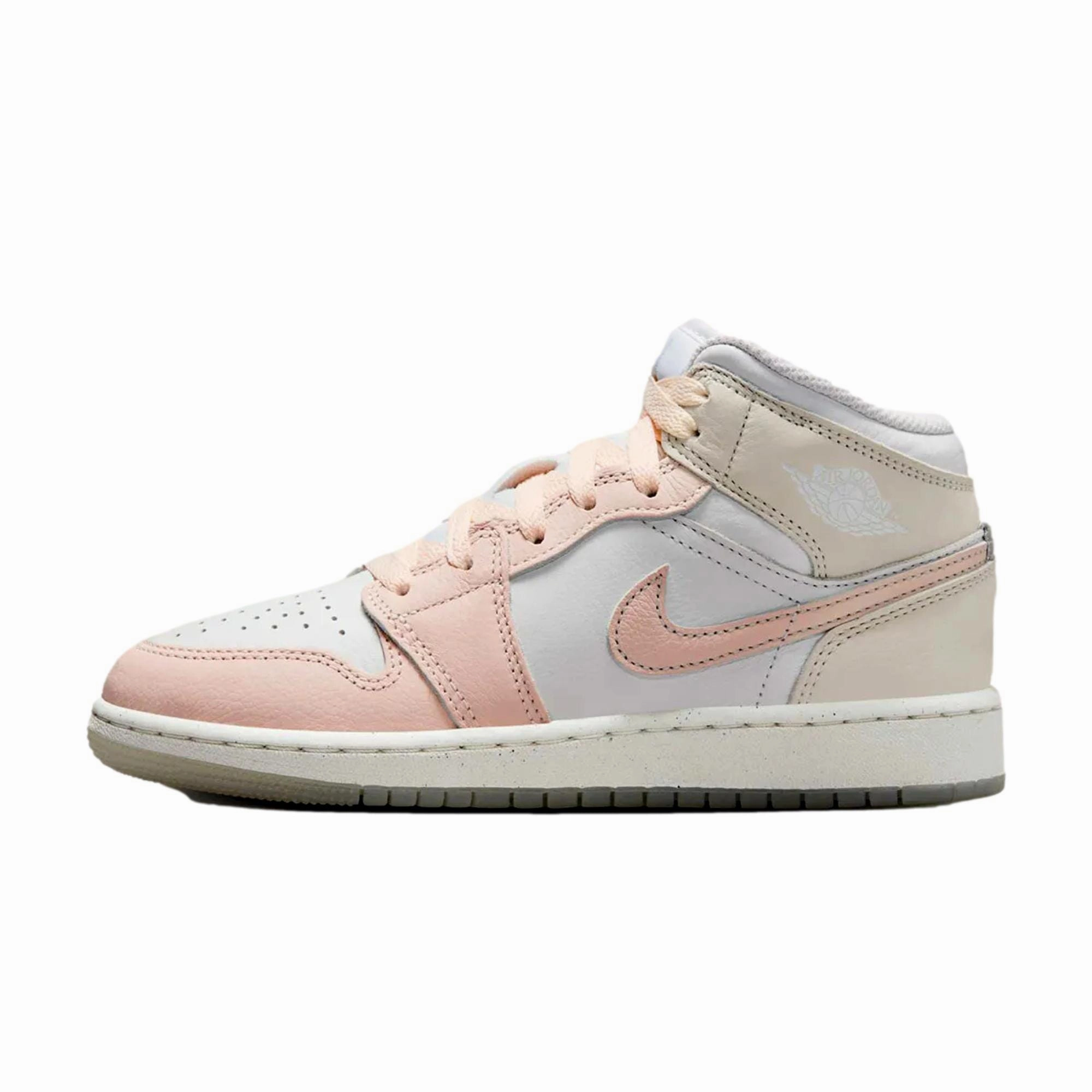 Superior support Nike Air Jordan 1 Mid SE Sail / Guava Ice - Sea Glass  HJ5940-100 Grade-School
