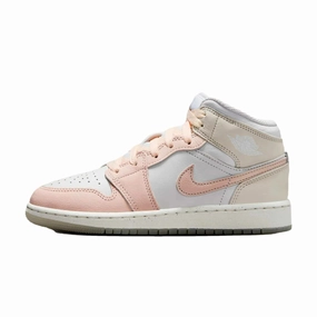 Superior support Nike Air Jordan 1 Mid SE Sail / Guava Ice - Sea Glass  HJ5940-100 Grade-School