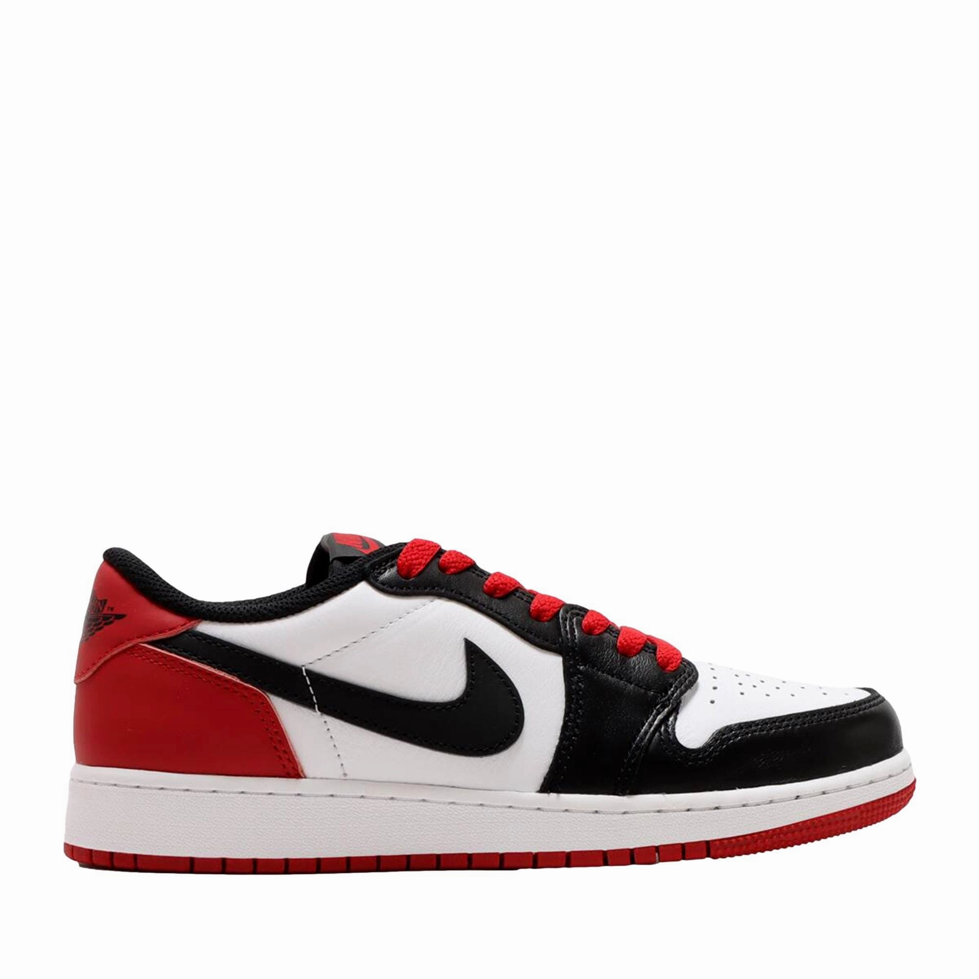 Nike Air Jordan 1 Retro Low OG White / Black - Varsity Red  CZ0858-106 Grade-School Urban Style