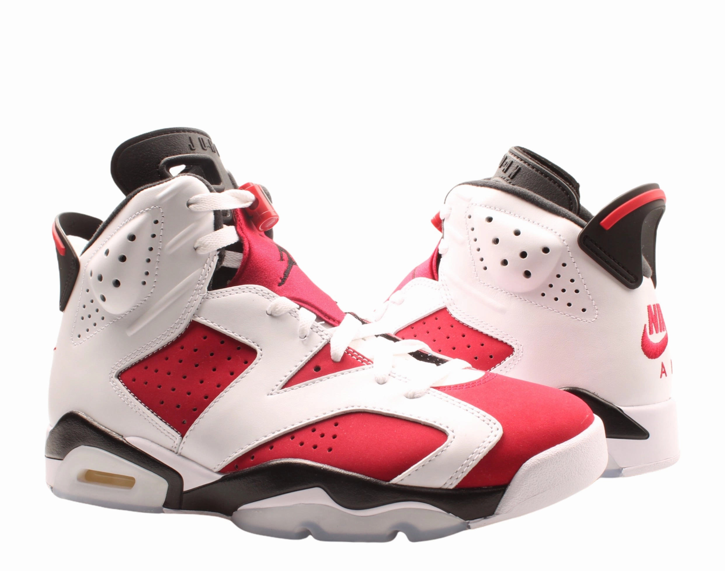 Magnificent style Nike Air Jordan 6 Retro White/Carmine-Black Men's Basketball Shoes CT8529-106