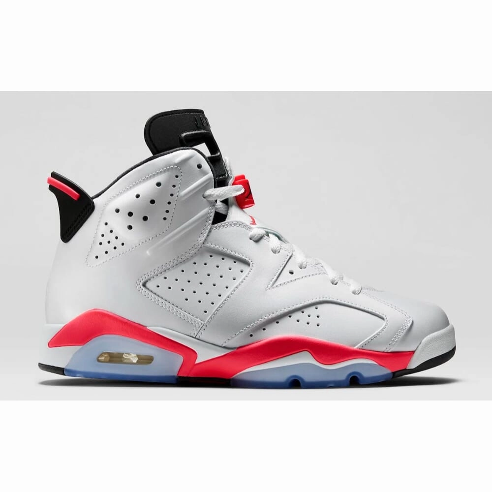 breathable insole Nike Air Jordan 7 Retro White/Crimson-Black  DQ6040-160 Grade-School