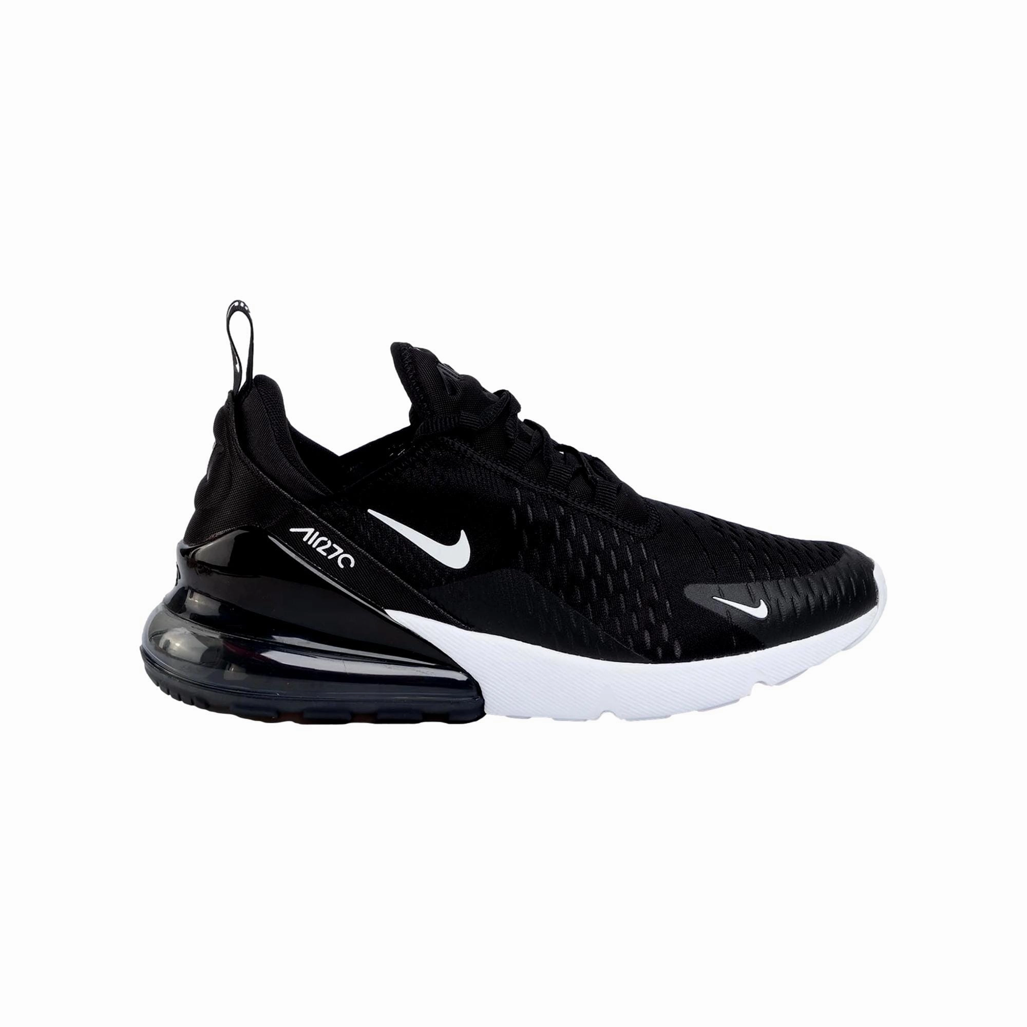 Nike Air Max 270 Black / Anthracite - White  AH8050-002 Men's Running Companion Smooth Insole