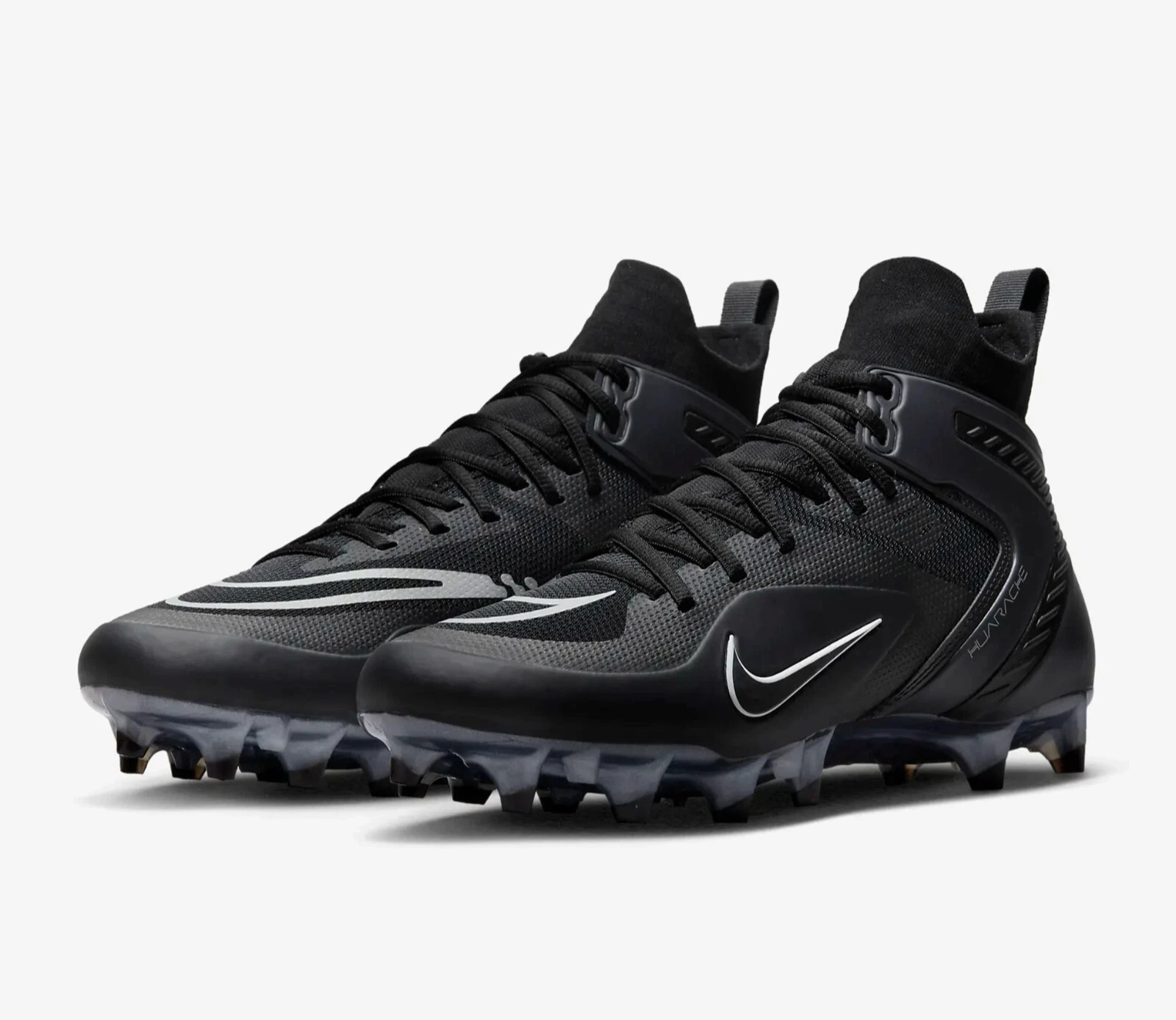 Comfort Stride weight - conscious shoes Nike Alpha Huarache 8 Elite CW4440-011 Men's  Black Lacrosse Cleats FD1456