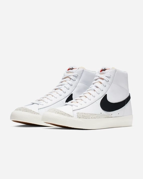 Nike Blazer Mid 77 Vintage BQ6806-100 Men's  White Lifestyle Shoes HAM442 tile - floor shoes responsive - sole - technology shoes