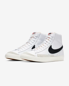 touring biking shoes arch - support sole shoes Nike Blazer Mid '77 Vintage BQ6806-100 Men's  White Lifestyle Shoes HAM451