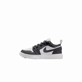 Nike Jordan 1 Low ALT Iron Grey / Summit White  DR9748-044 Pre-School Quick Change Compression Spring System