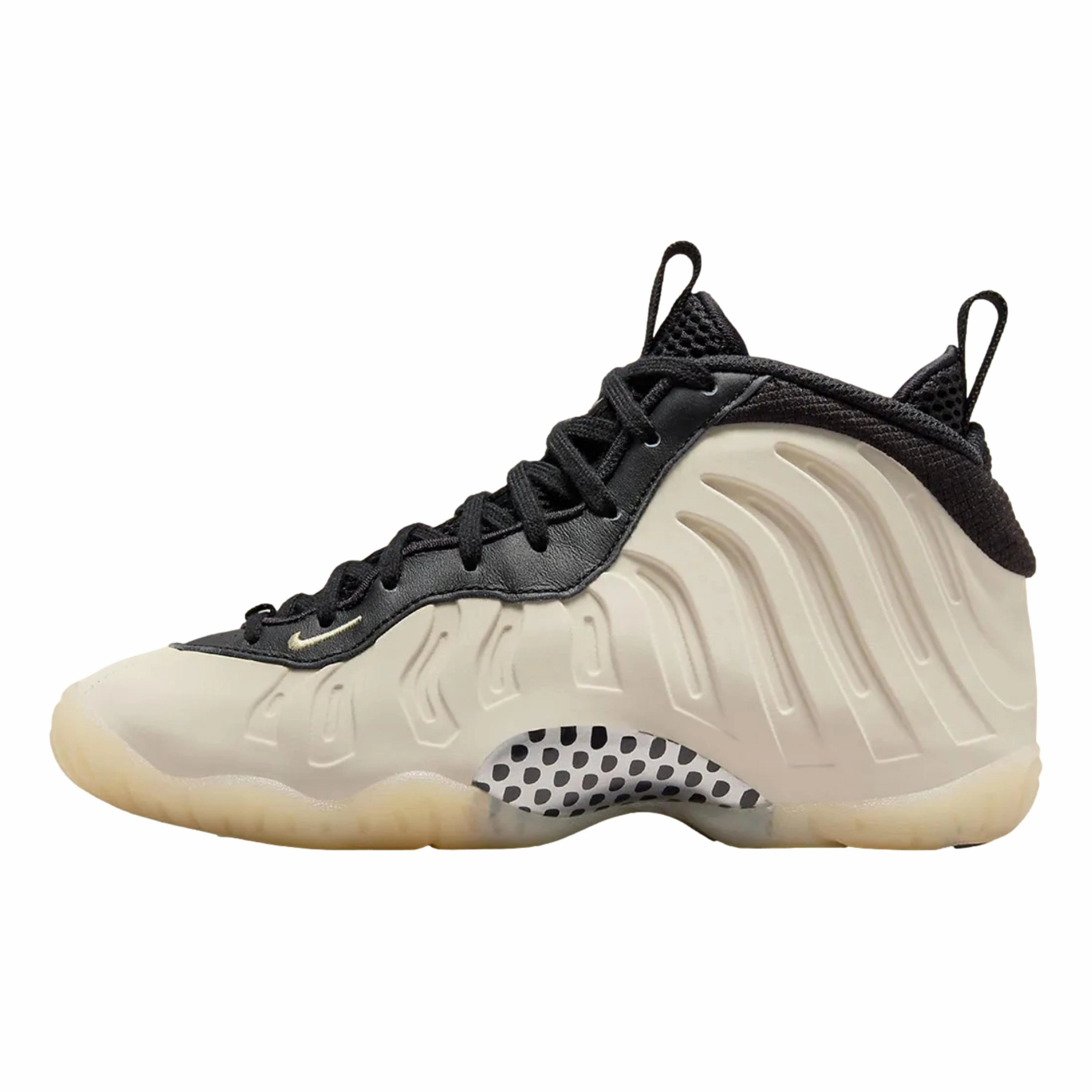Layered Comfort GoodGrip Nike Little Posite One KI Black/Team Gold-Light Orewood Burn  FQ1930-001 Grade-School