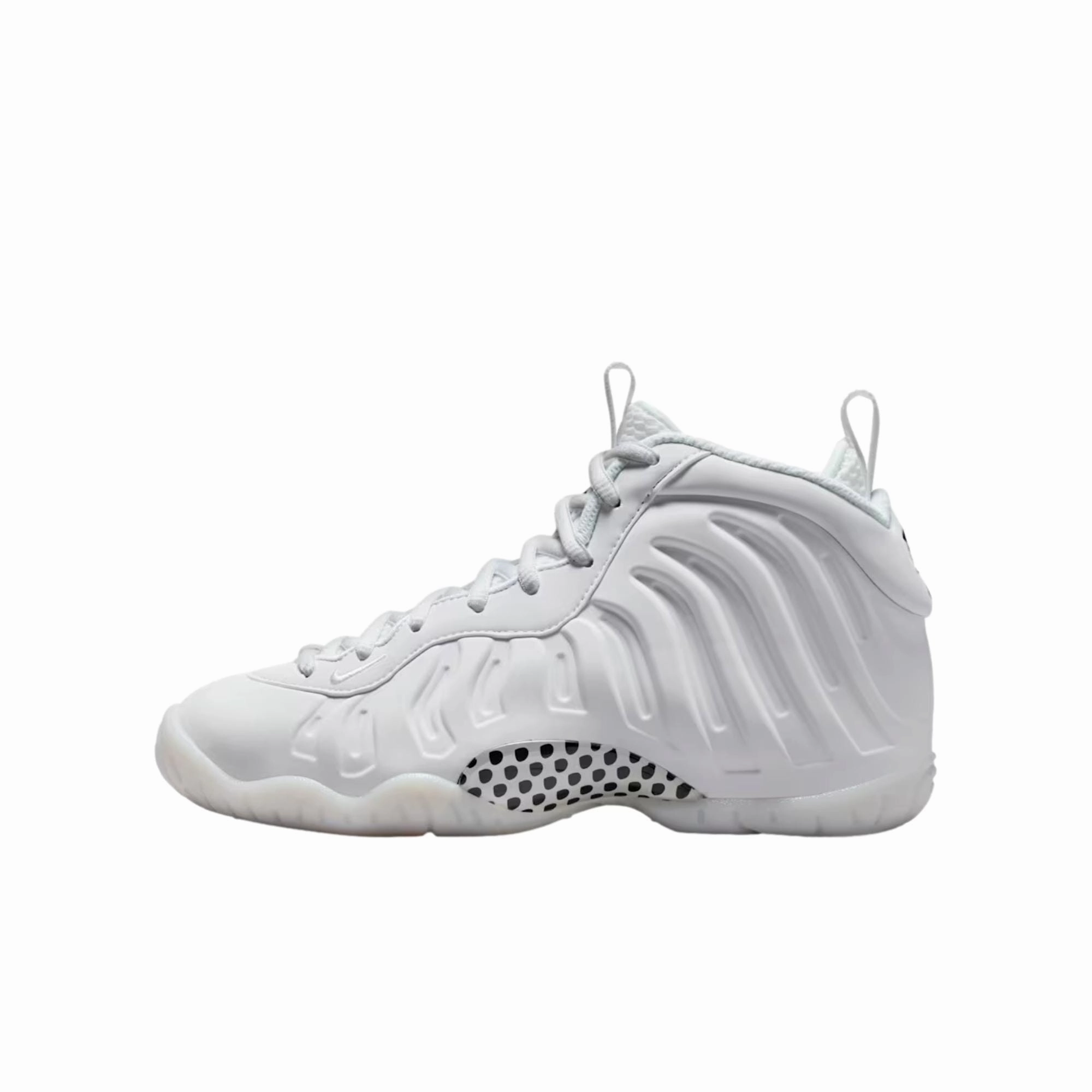 Nike Little Posite One White / White - White  HQ1960-100 Pre-School Carbon Fiber Inlay Structured chic