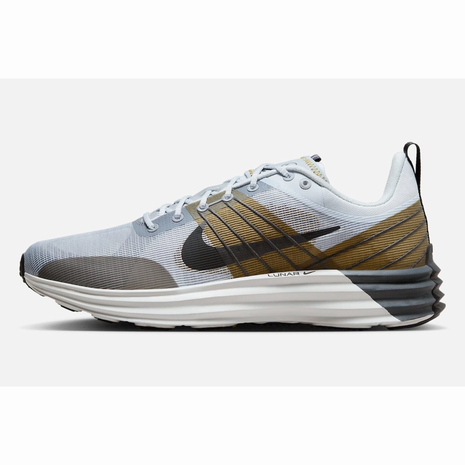Nike Lunar Roam Pure Platinum/Black-Wolf Grey  DV2440-001 Men's safety shoes