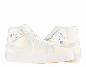 shoe cleaning Nike SB Zoom Blazer Mid PRM Plus Men's Skateboard Shoes DZ7587-110 Summit White