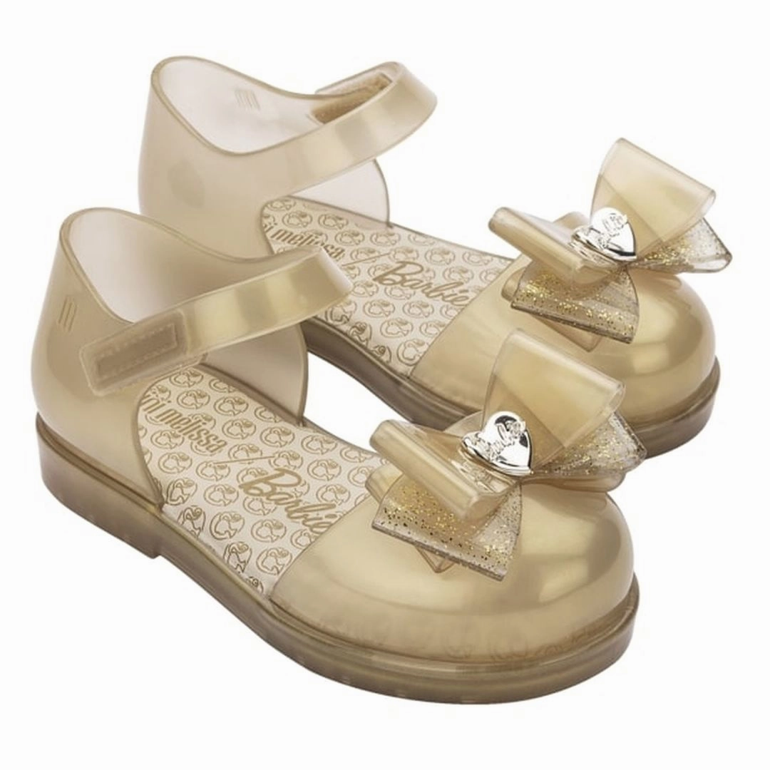 Pearly Beige Amy Barbie Sandals Casual Footwear for Beach