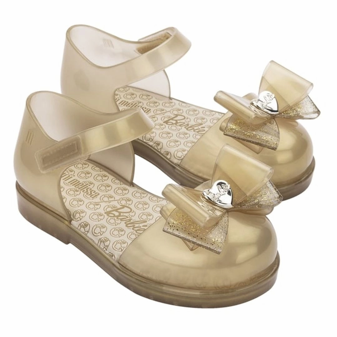 Metal Ring Pearly Beige Amy Barbie Sandals