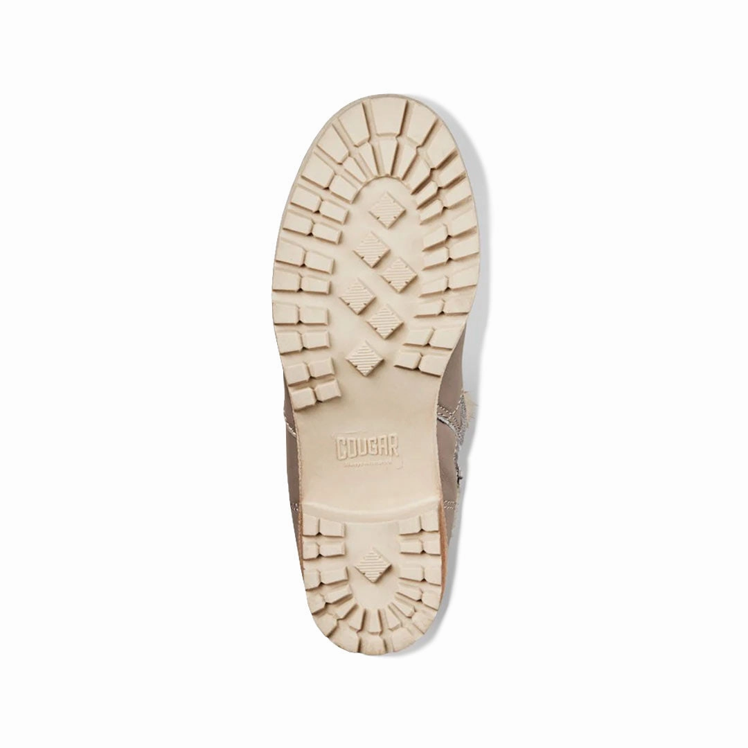 Cougar - Women's Dixon Leather Ankle Boots (DIXON-MUSHROOM) Adventure Ready Shopping Mall