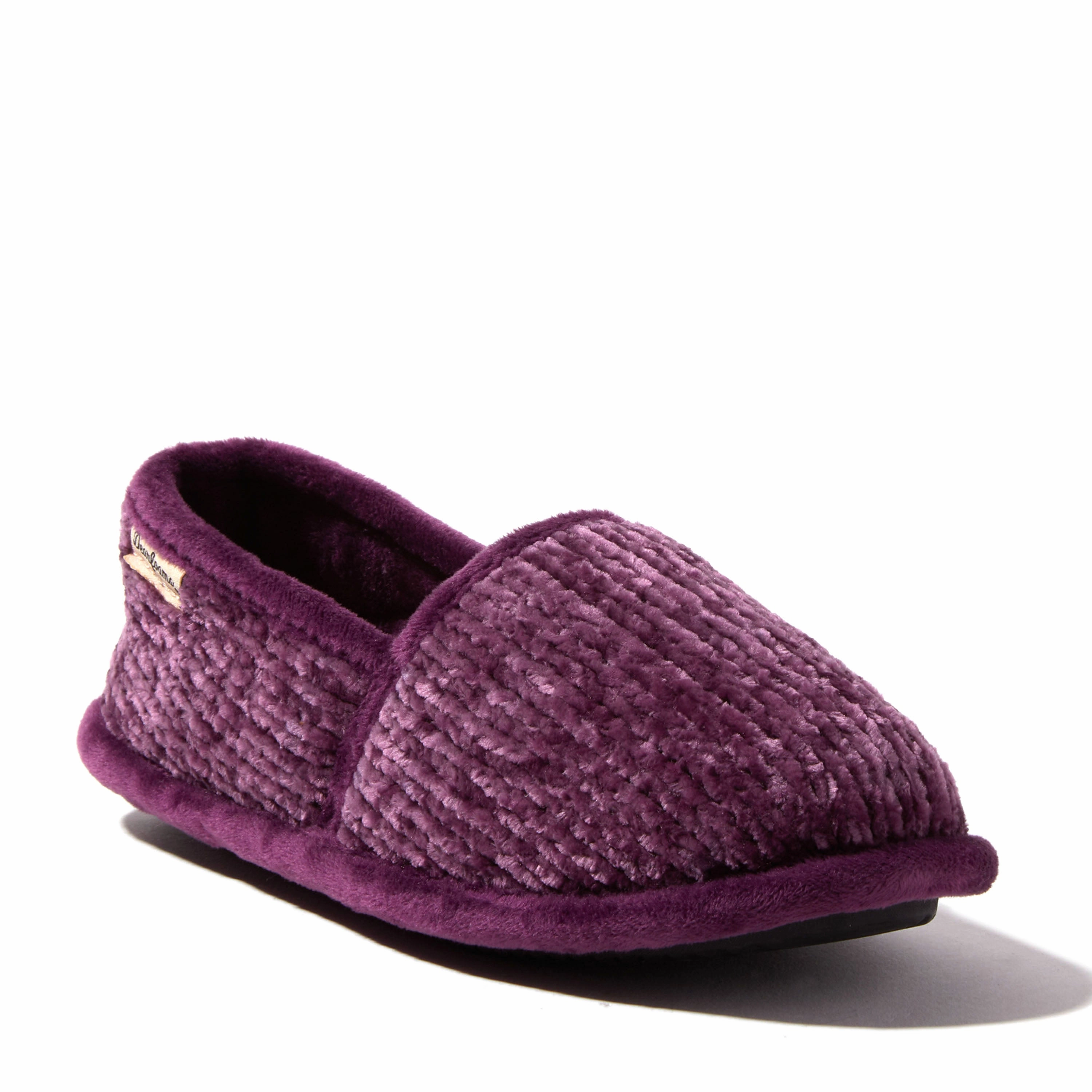 Aerodynamic Dearfoams Women's Chenille A-Line Slipper