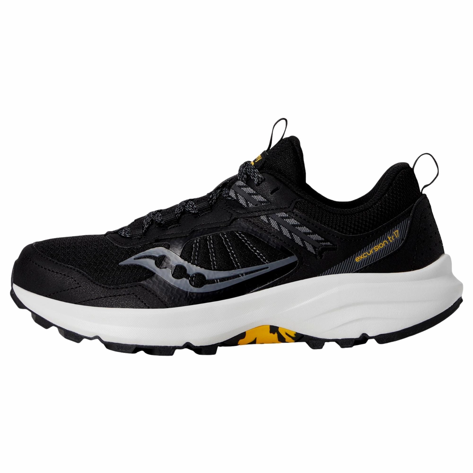 Saucony Excursion TR17 Black / Fog  S20958-100 Men's wide - fit option desert - themed running gear