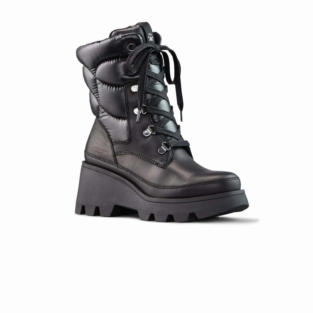 Cougar - Women's Verona Boots (VERONA-BLK) Low Profile Urban Commute High Traction Outdoor Trek
