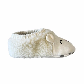 Nordstrom Unisex Ivory Slippers Soft Lining