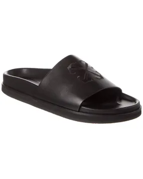 Off-White Pool Time Slider Block Heel Lightweight