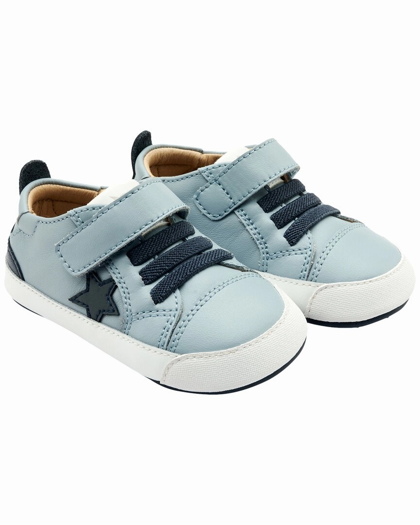 Old Soles Platinum Bub Leather Sneaker Cushioned Upper