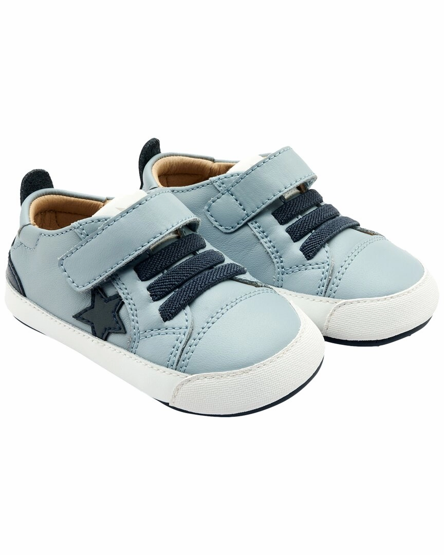 Old Soles Platinum Bub Leather Sneaker Stretchable Upper