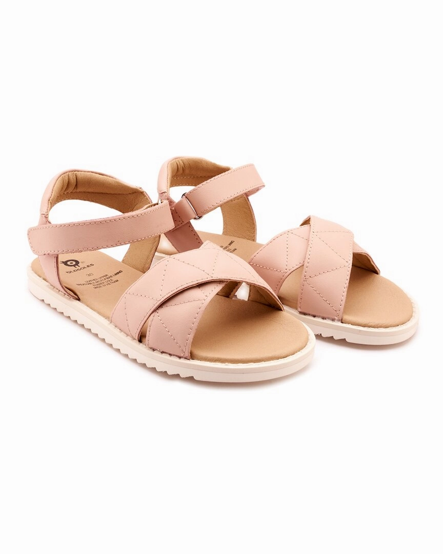 Fashionable Beach Footwear Old Soles Puff Pop Leather Sandal
