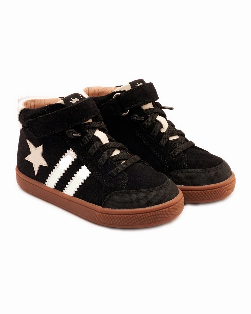 Old Soles WOS Leather & Suede High-Top Sneaker Ergo Build Storm Step