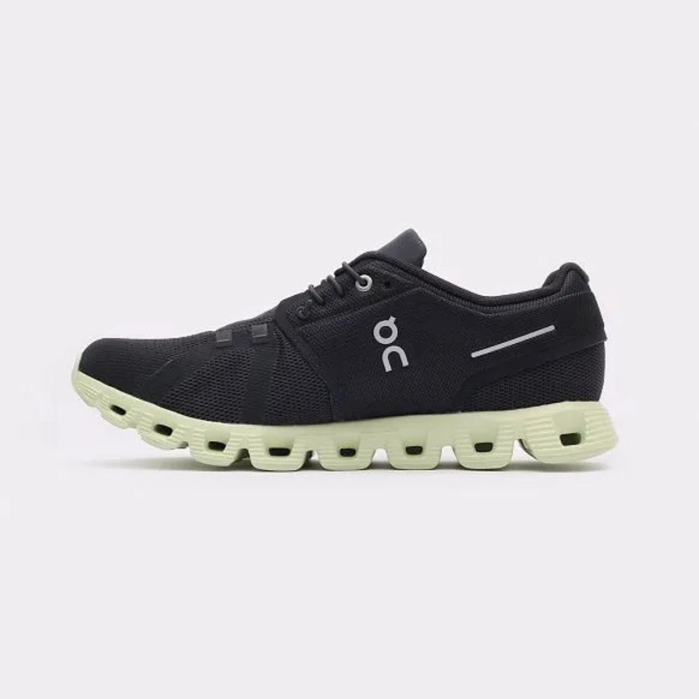 plyometric training On Cloud 5 59.98887 Sneakers Men 12.5 Black Green Slip-On Athletic Running Shoes