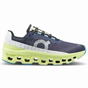Smooth Motion On Cloudmonster 61.98244 Sneaker Men's Iron Hay Lace-Up Lifestyle Running Shoes