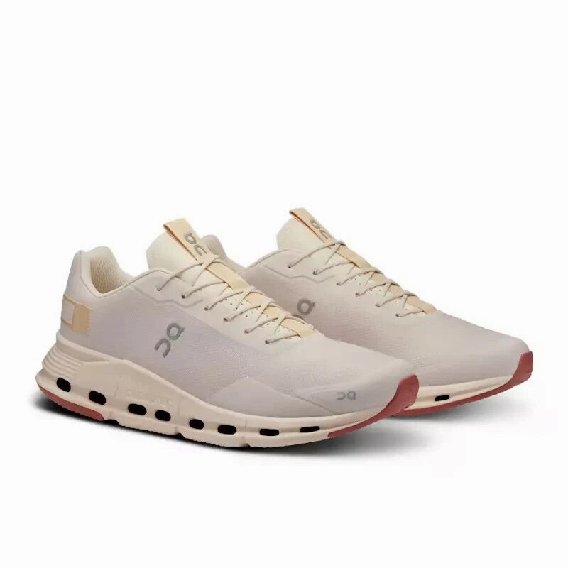 On Cloudnova Form 26.97877 Sneakers Men's 10 Beige Low Top Running Shoes TF6608 animal - print running wear
