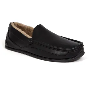 Step Easy Spun Mens Comfort Insole Faux Fur Lined Loafer Slippers