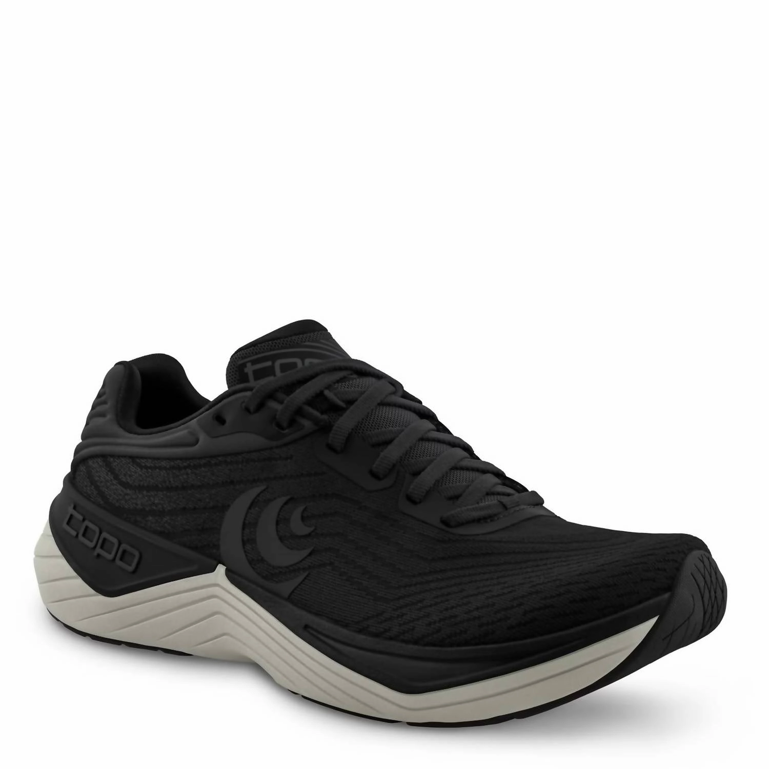 supportive fabric shoes Patterned Design Men's Ultrafly 5 Running Shoes In Black/charcoal