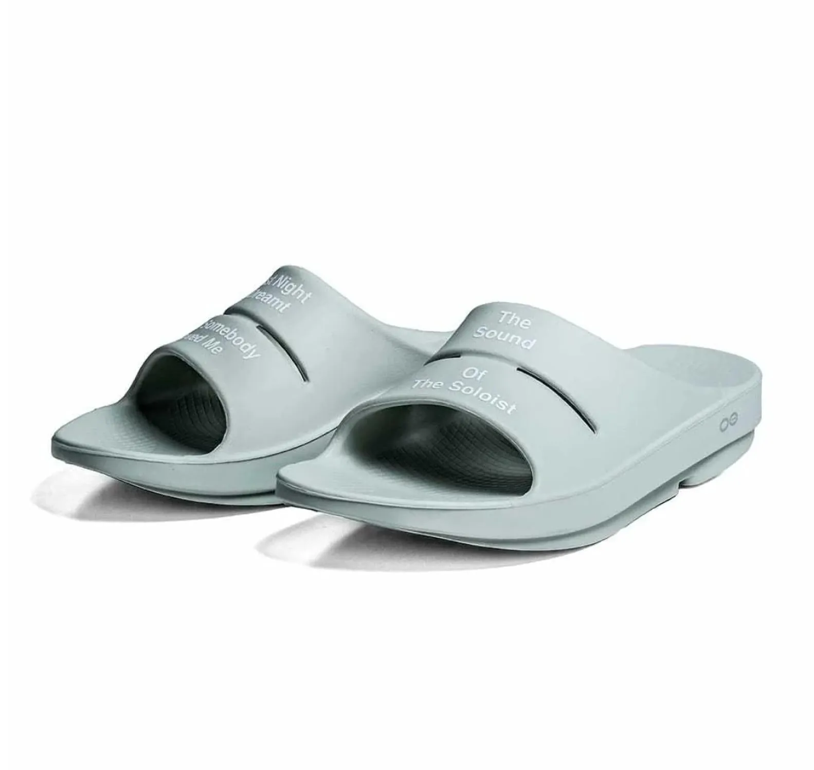 Easy Glam Men Slide Sandal In Cosmic Gray