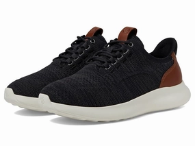 Johnston & Murphy Amherst 2.0 25-0625 Sneaker Men's 8 Black Casual Shoes ZOGG183 running with a GPS tracker