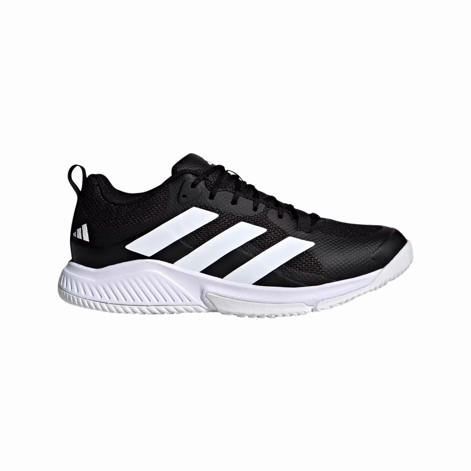 adjustable running shoes stain - resistant - coating - durability shoes Adidas Court Team Bounce 2.0 Black / White / Black  HR0609 Men's