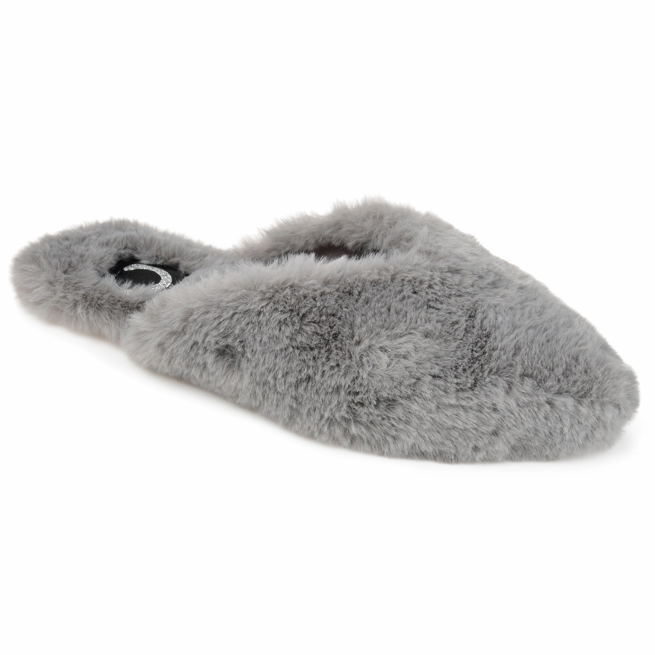 Non   Skid Journee Collection Women's Faux Fur Sundown Slipper