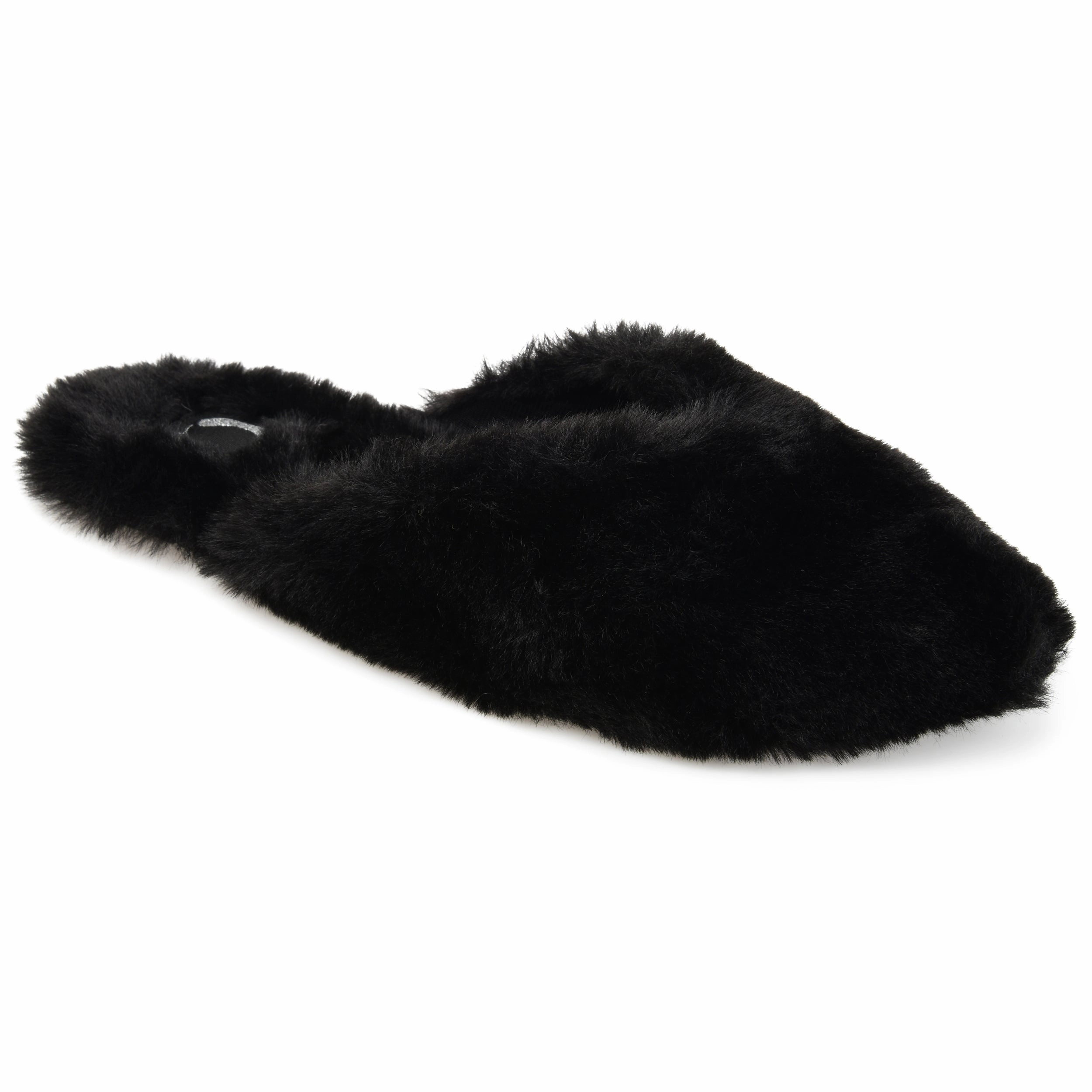 Soft Step-On Journee Collection Women's Faux Fur Sundown Slipper