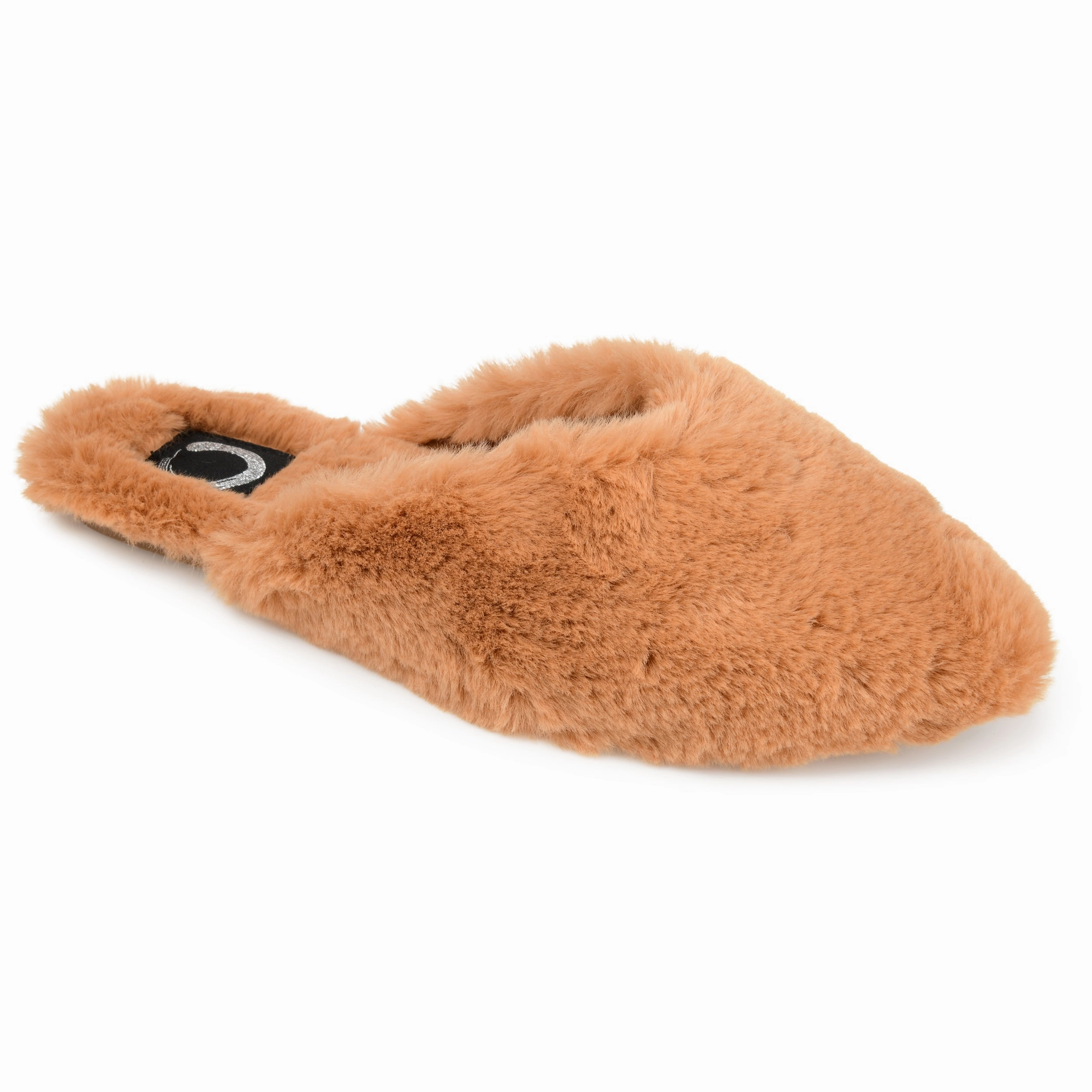 Journee Collection Women's Faux Fur Sundown Slipper Comfort Grip