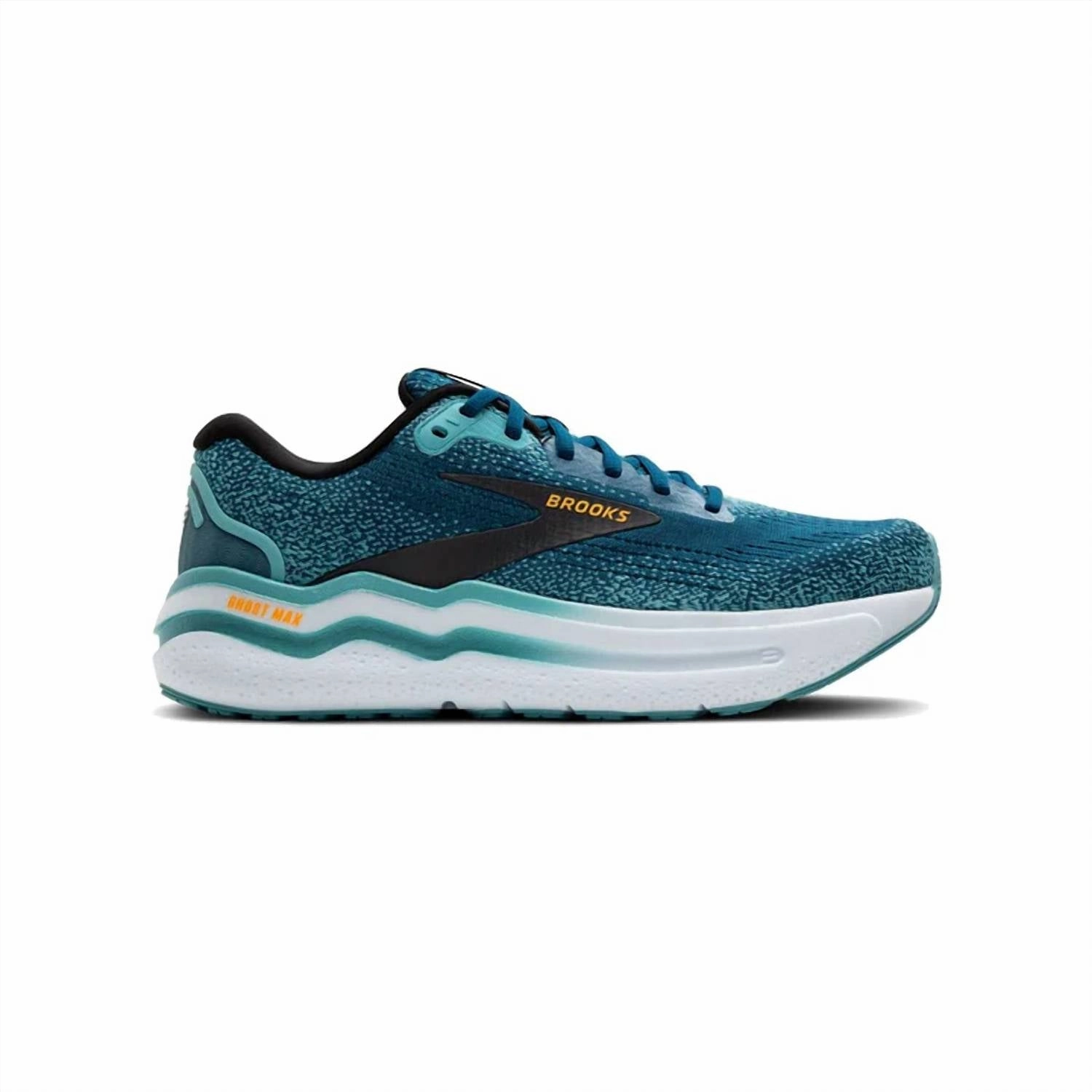 Max Air Men's Ghost Max 2 Running Shoes In Moroccan Blue/aqua/orange Pop