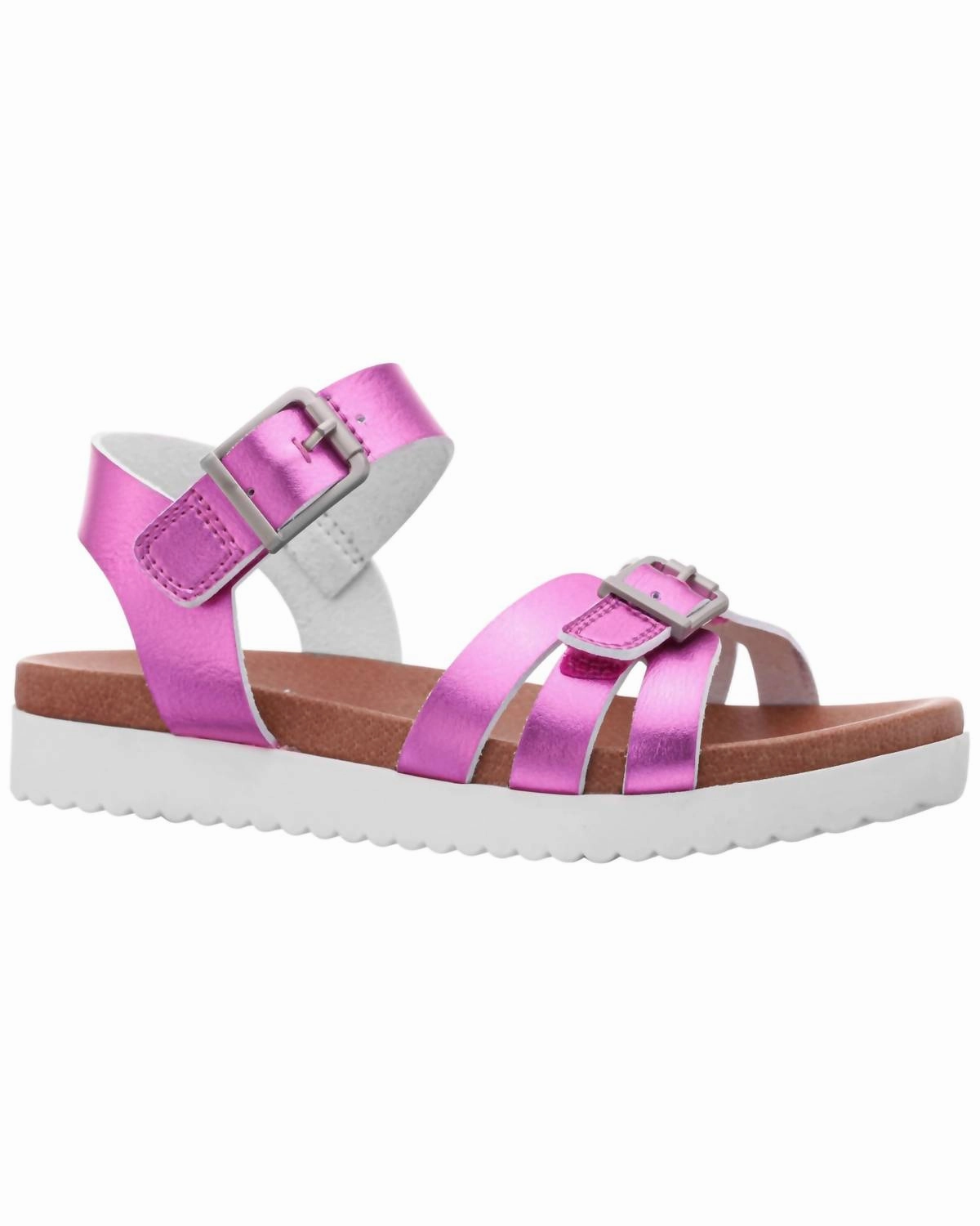 Girl's Lacey Sandals In Pink Cool Fit Step Fresh