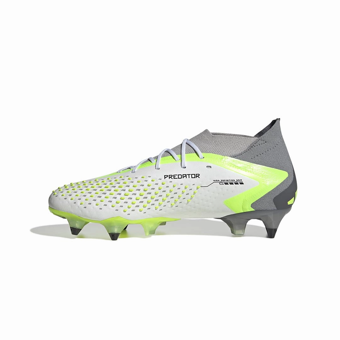 adidas - Unisex Predator Accuracy.1 Soft Ground Cleats (IF2294) Acceleration Boost Soccer Style
