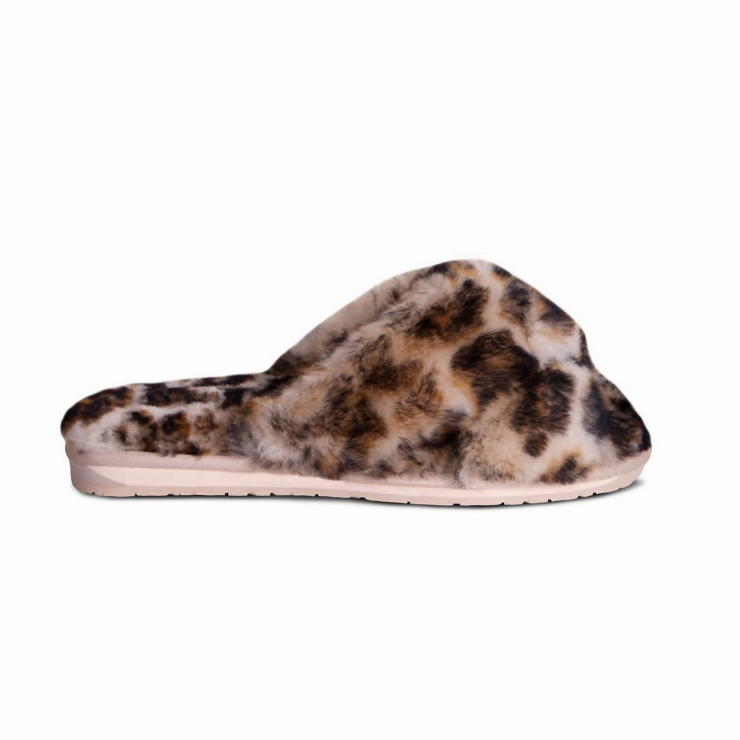 Cold resistant Women's Emma Sheepskin Slipper In Leopard