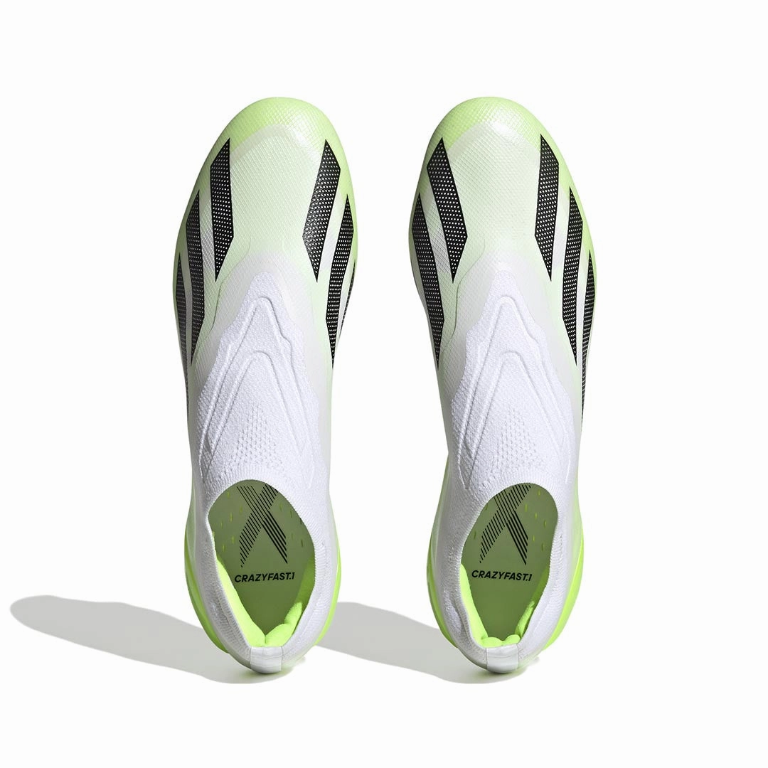 Game Ready Gear Neutral Color adidas - Unisex X Crazyfast.1 Laceless Firm Ground Cleats (GY7378)