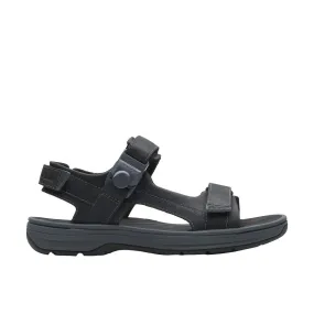 Everyday Versatile Footwear Comfort All-Day Men's Saltway Trail Sandals In Black