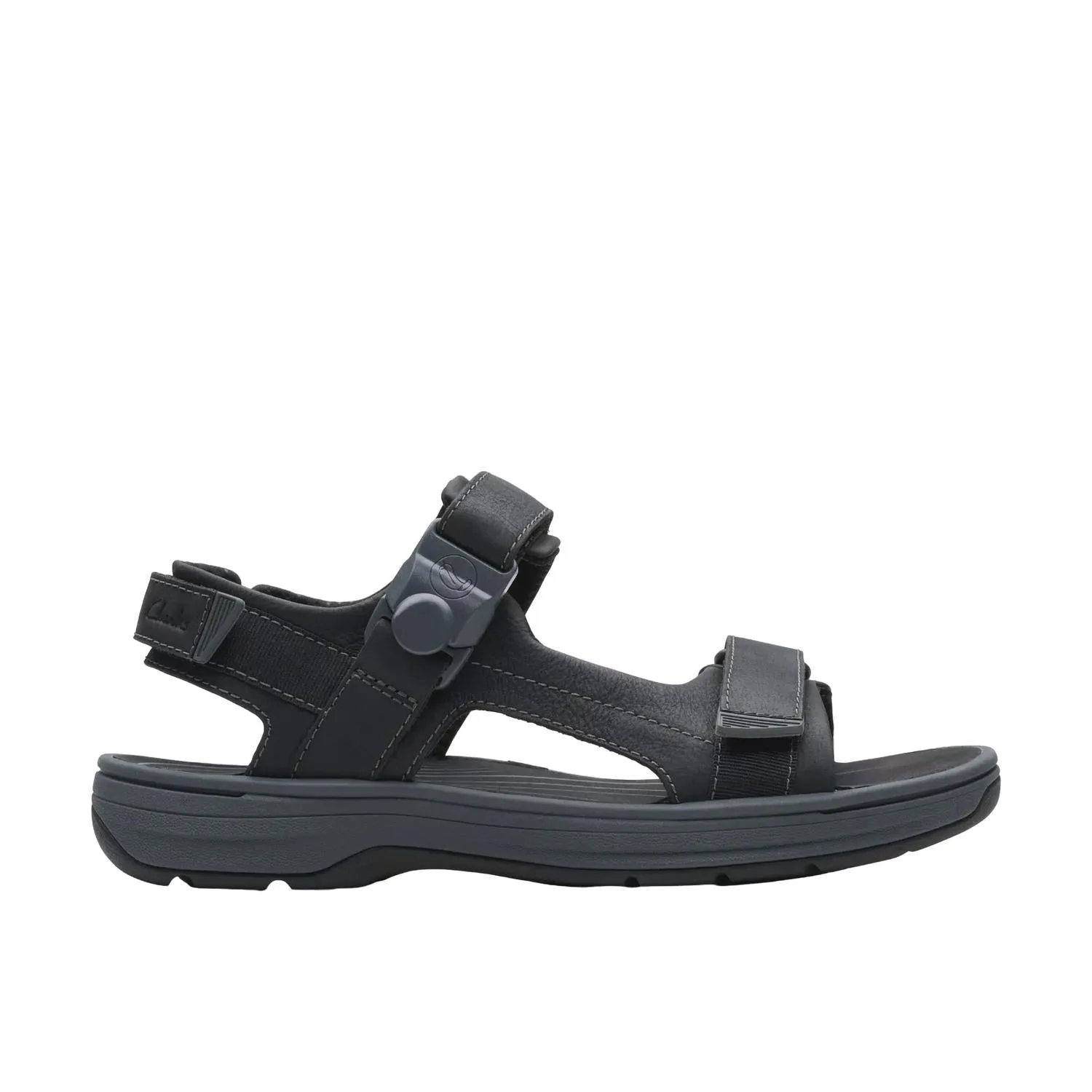 Men's Saltway Trail Sandals In Black Comfort Wear Casual Open Toe Shoes