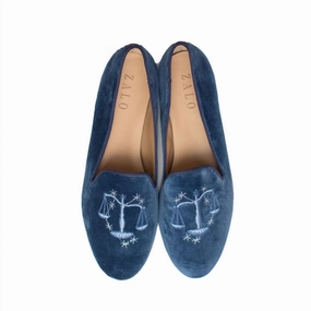Libra Slipper In Blue Smoke Restful Fit Cozy Sandal Step