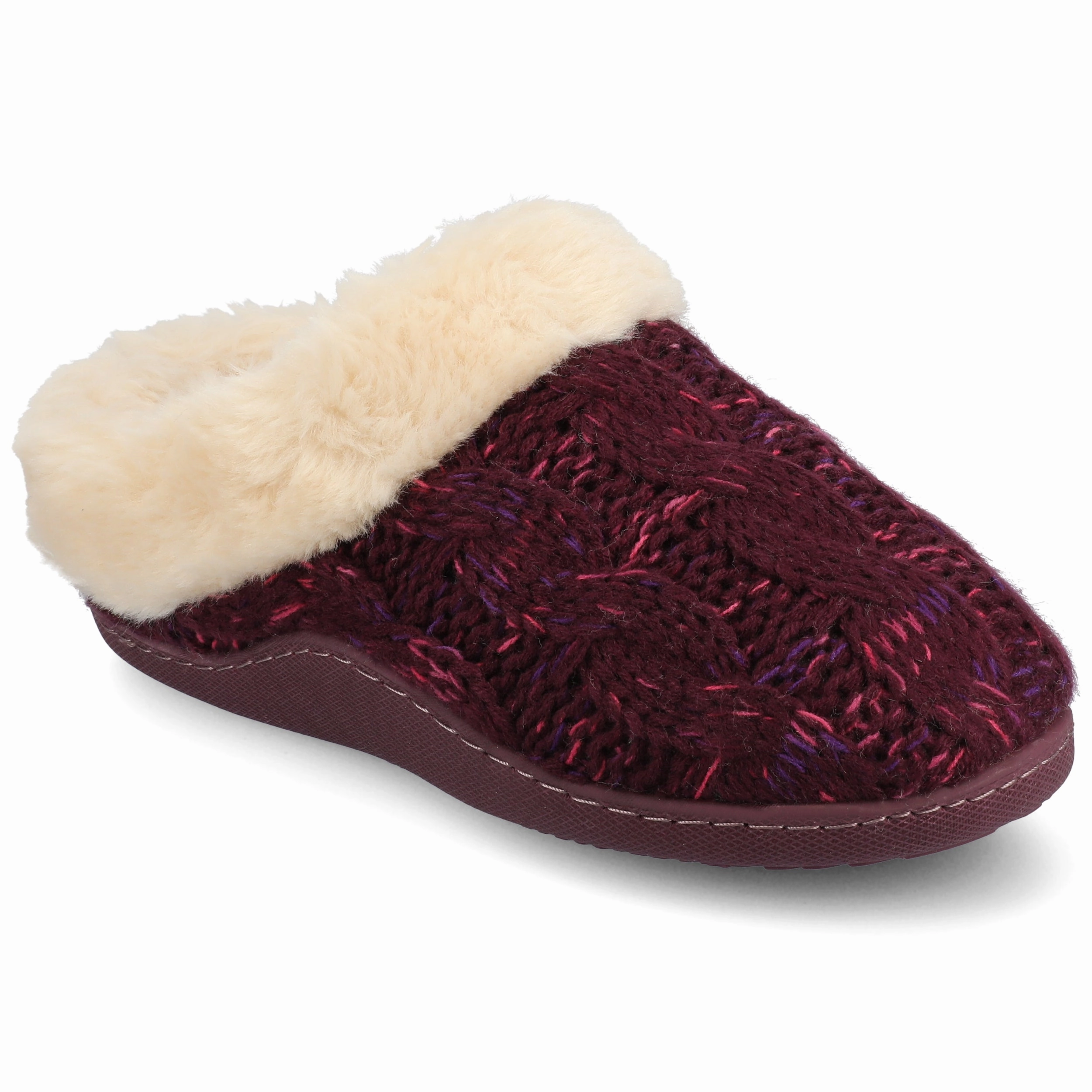 Journee Women's Adiah Slippers Comfort collar