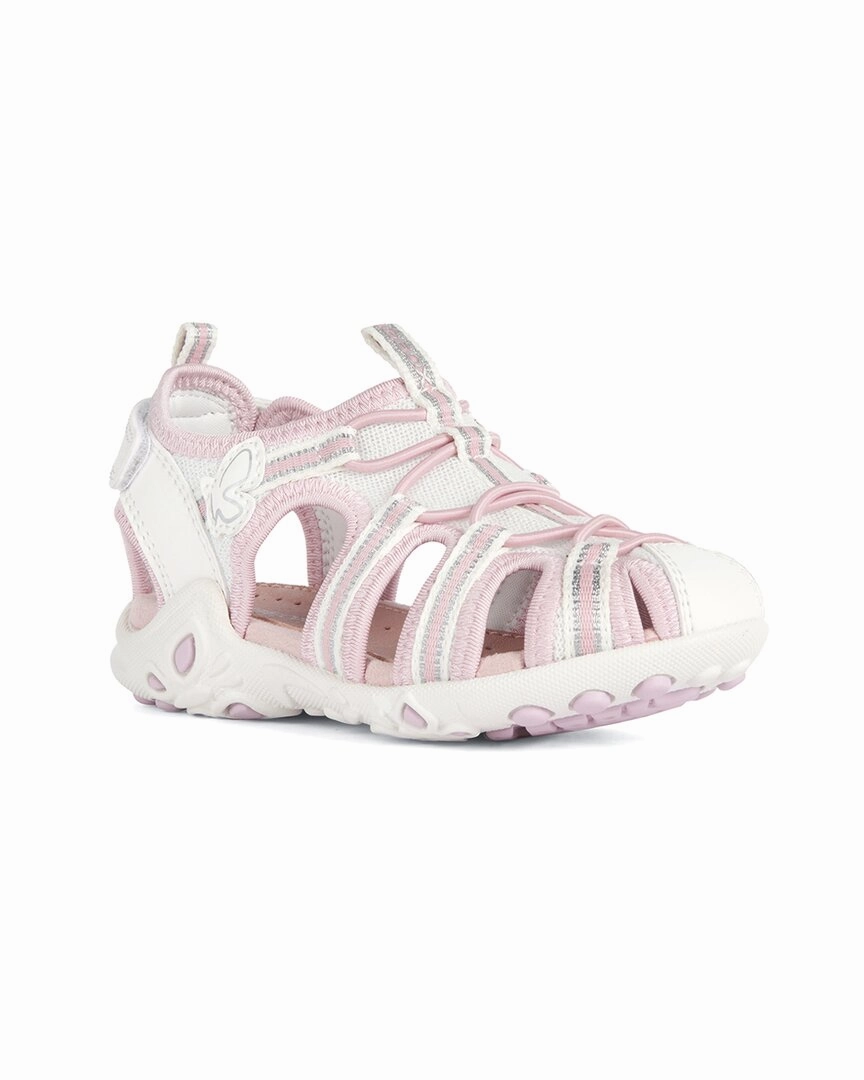 Geox J Sandal Whinberry Sandal Open Back Chic Flats